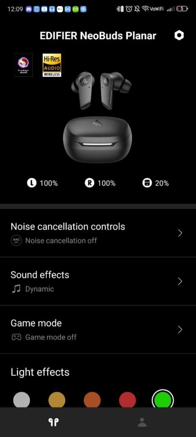 Edifier NeoBuds Planar Test App 10