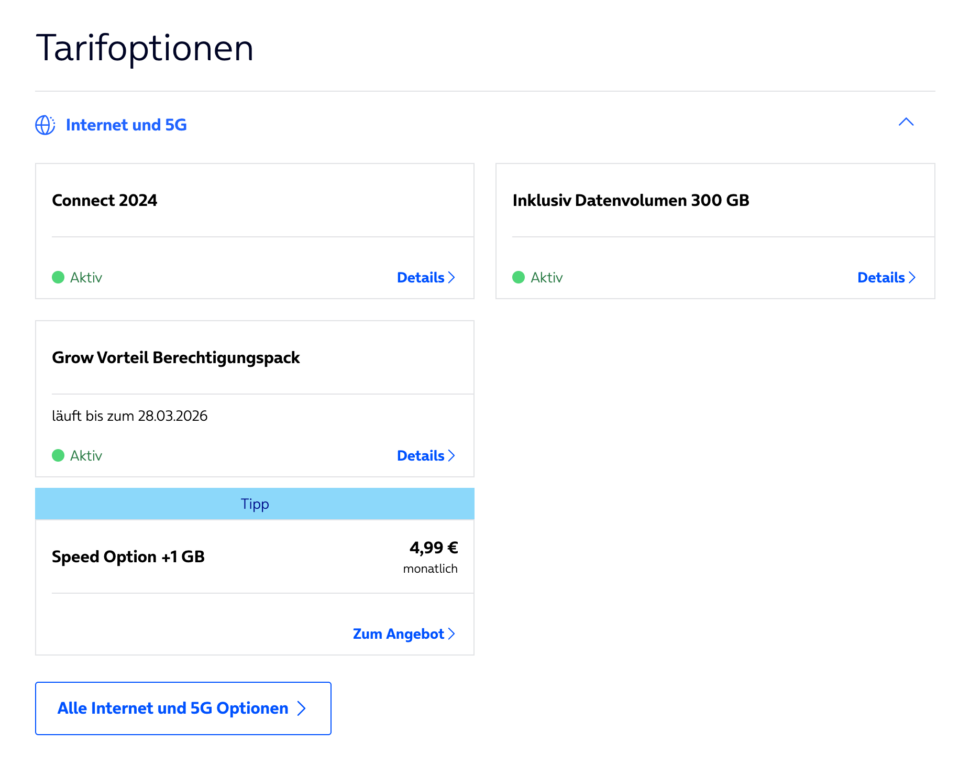 o2 Connect Funktion buchen Desktop 4