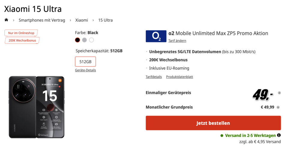 xiaomi 15 ultra mediamarkt 2
