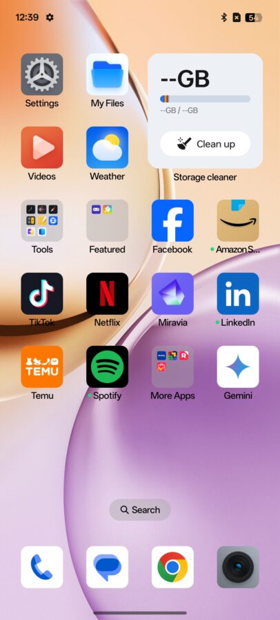Screenshot realme 14pro System 2