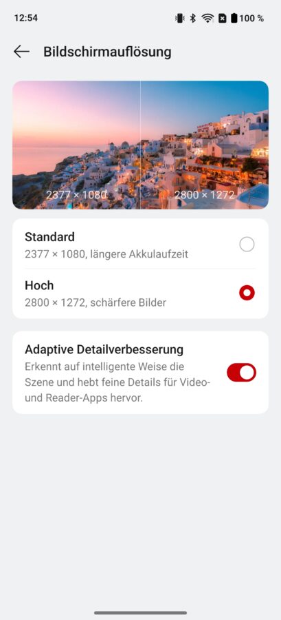 Screenshot realme14pro display 4