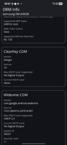 Samsung Galaxy A36 Test Display Screenshot 6