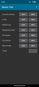 Ulefone Armor 28 Ultra Thermal Test Screenshot Sensoren