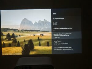 Wanbo Vali 1 System und Software 2