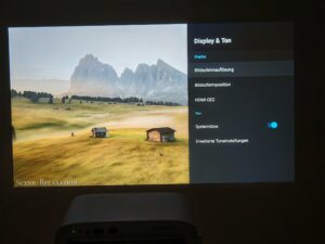 Wanbo Vali 1 System und Software 3