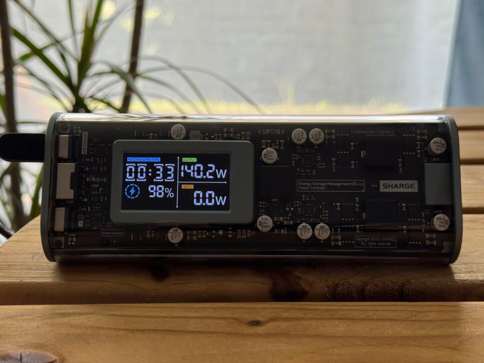 Sharge Shargeek 170W Powerbank Display