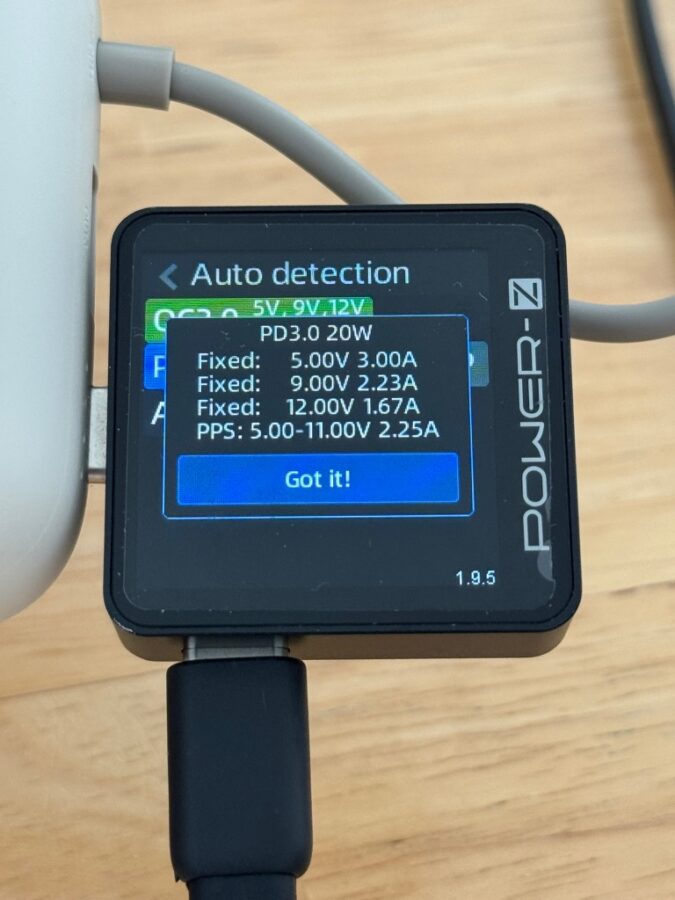 Xiaomi Powerbank 10000 mAh mit Kabel Ladestandards 2