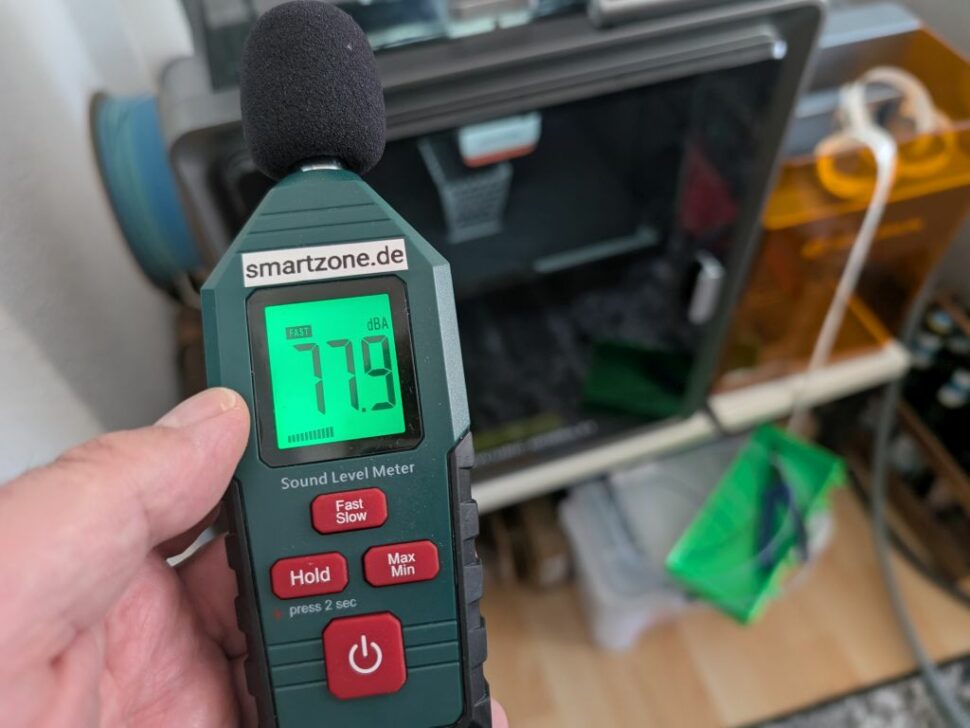 Geräuschkulisse Anycubic Kobra S1