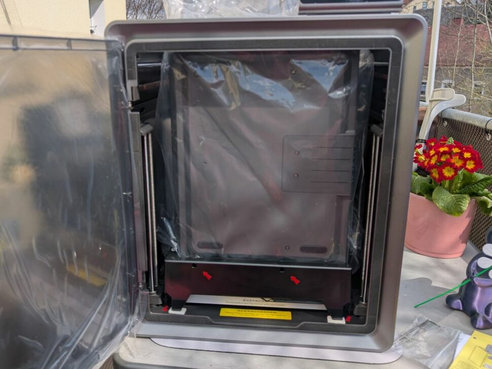 Verpackung des Anycubic Kobra S1 Combo