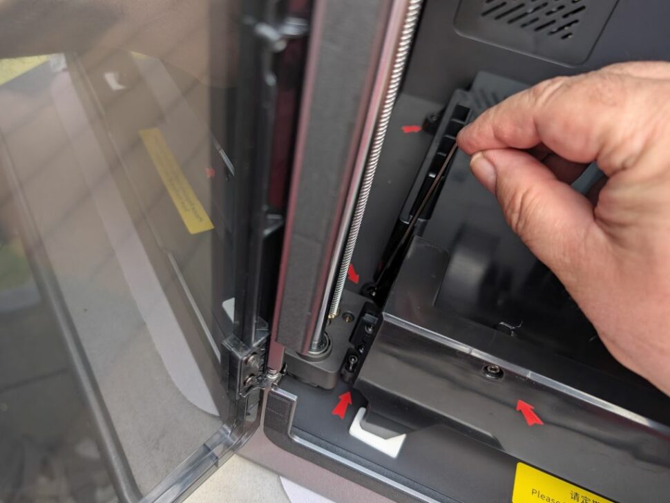 Anycubic Kobra S1 ACE entnehmen