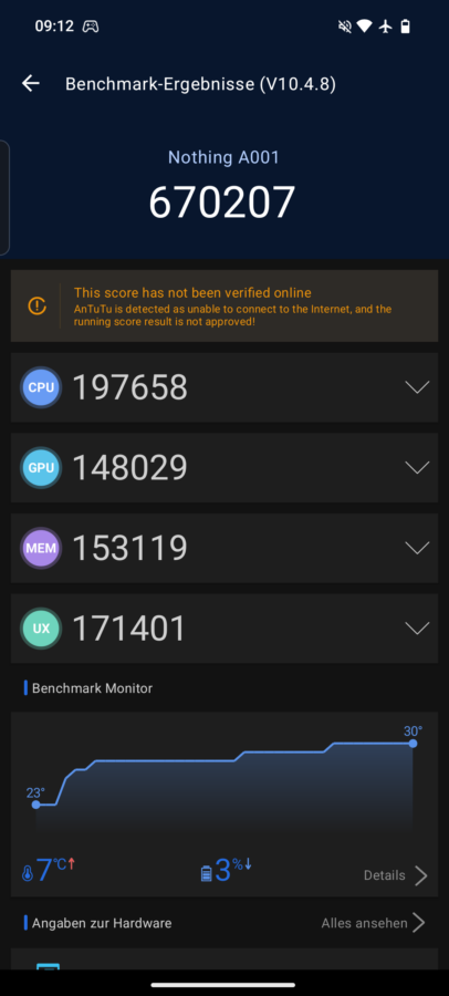 CMF Phone 2 Pro Test Screenshot AnTuTu