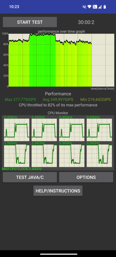 CMF Phone 2 Pro Test Screenshot CPU Throtteling 1