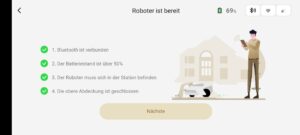 Dreame A2 Einrichtung 2