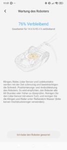 Dreame A2 Wartung 3