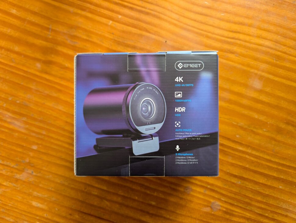 EMEET SmartCam S800 Unboxing 4