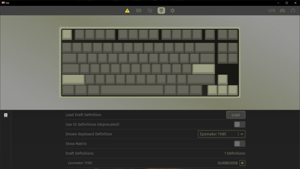 Epomaker TH85 Test App 3