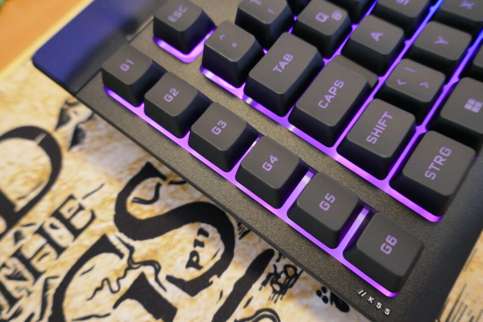 Corsair K55 RGB Test 8