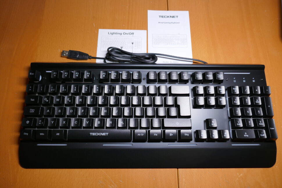 Tecknet RGB Tastatur Test 1