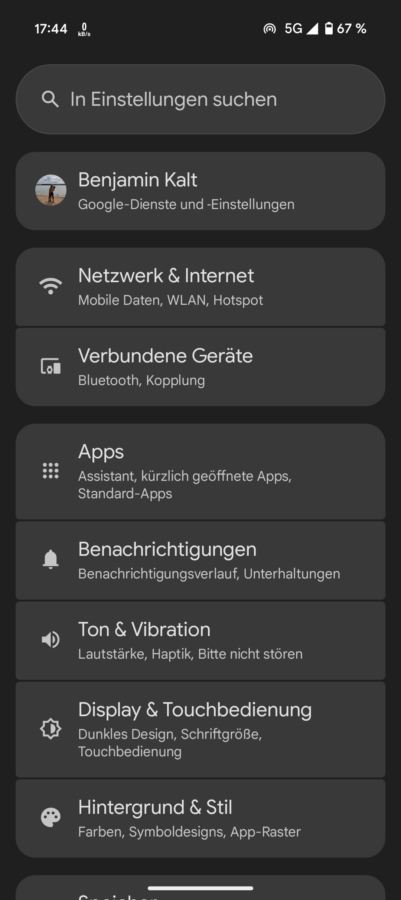 Google Pixel 9a Screenshot System 4
