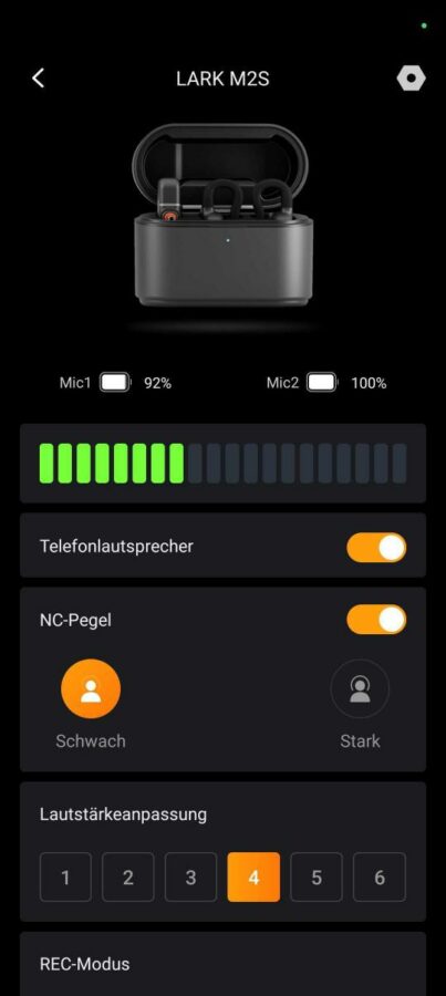 Hollyland Lark App M2S Mikrofon 4