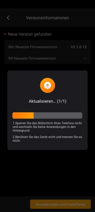 Hollyland Lark App M2S Mikrofon 5