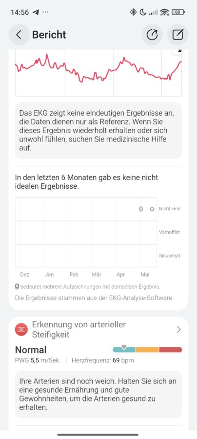 X Tap Health Glance Report Huawei Watch 5 3