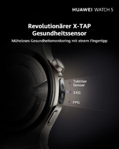 X Tap Sensor Huawei Watch 5 Test
