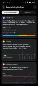 Huawei Watch Fit 4 Pro Test App Tendenzen 2