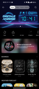 Huawei Watch Fit 4 Pro Test App Uhr 1