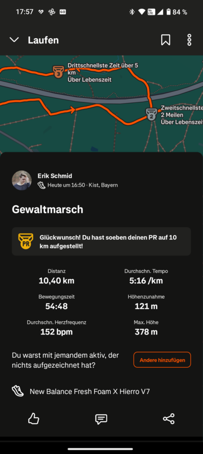 Huawei Watch Fit 4 Pro Test Training Joggen Devices 3