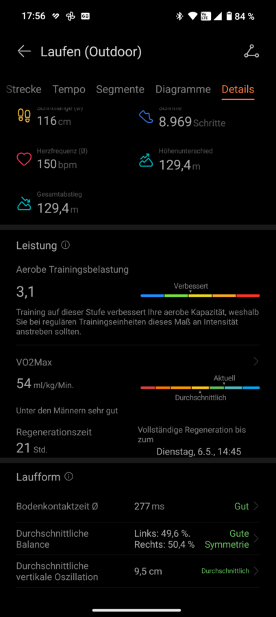 Huawei Watch Fit 4 Pro Test Training Joggen Devices 4