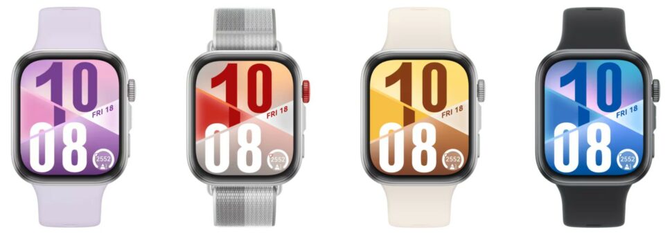 Huawei Watch Fit 4 Test Farben