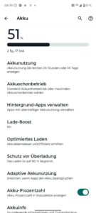 Test Motorola Edge 50 Fusion Akku 3