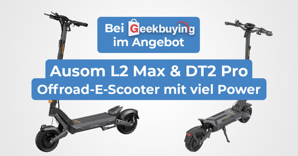 Ausom E Scooter Offroad Banner Mai 2025