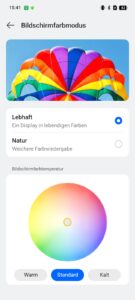Screenshot Oppo A60 display