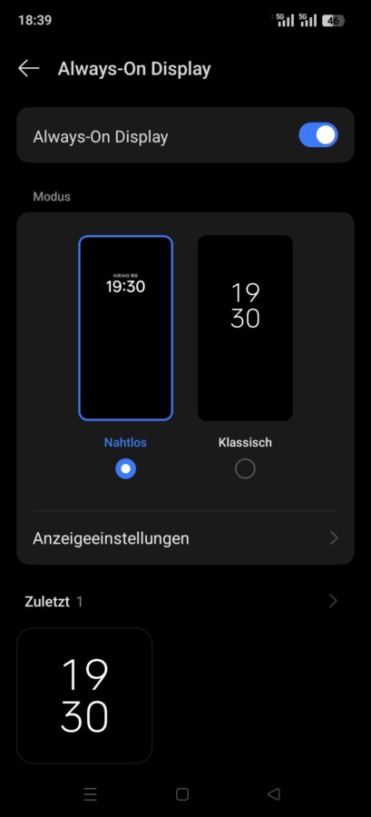 Oppo Find X8 Ultra Display Settings 4