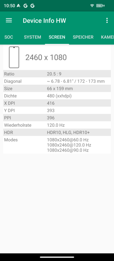 Oukitel WP300 Display 1