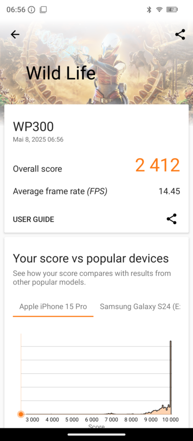 Oukitel WP300 Leistung 4