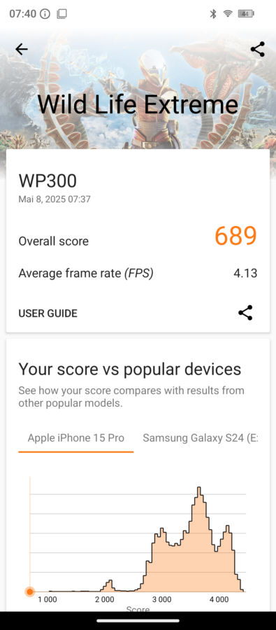 Oukitel WP300 Leistung 5