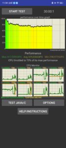 REDMAGIC 10 Air Test Screenshot CPU Throtteling
