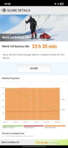 SAMSUNG Galaxy A26 5G Test Screenshot Akku 1