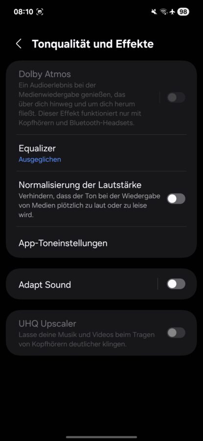 SAMSUNG Galaxy A26 5G Test Screenshot Sound 1