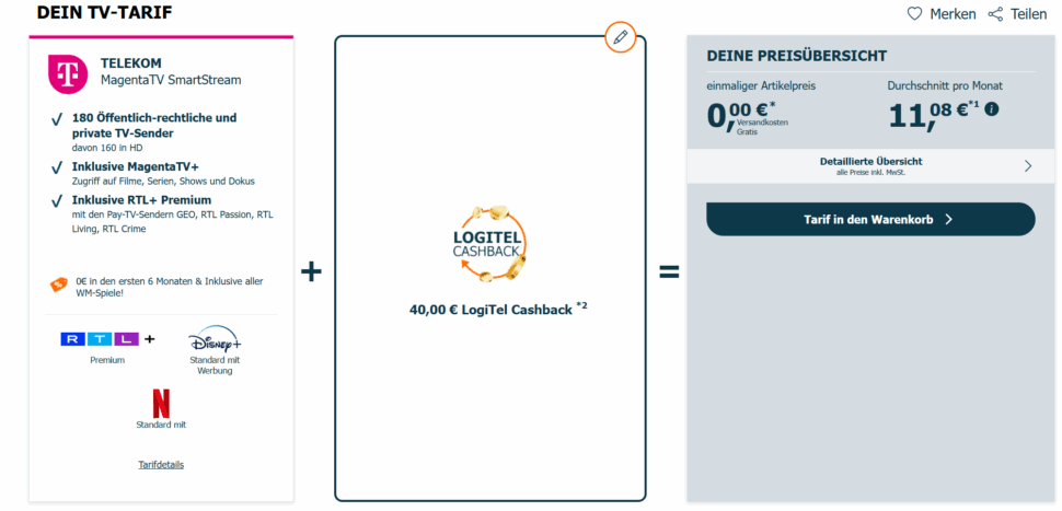 Magenta Smart Stream Logitel angebot Magenta Smart Stream Logitel angebot