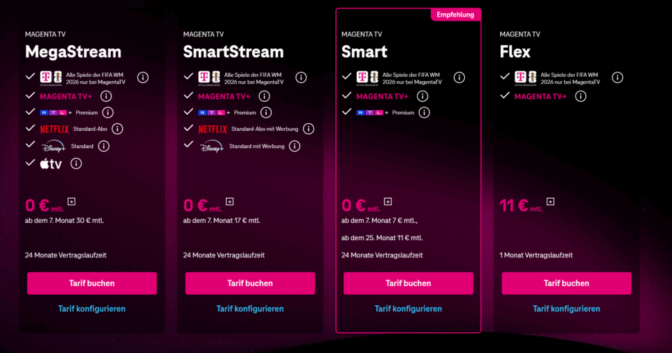 Telekom Magenta Stream Telekom Magenta Stream