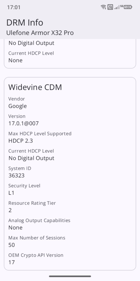 ulefone armor x32 pro drm