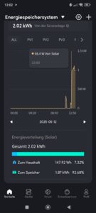 Zendure Solarflow 800 Pro Startbildschirm 2 1
