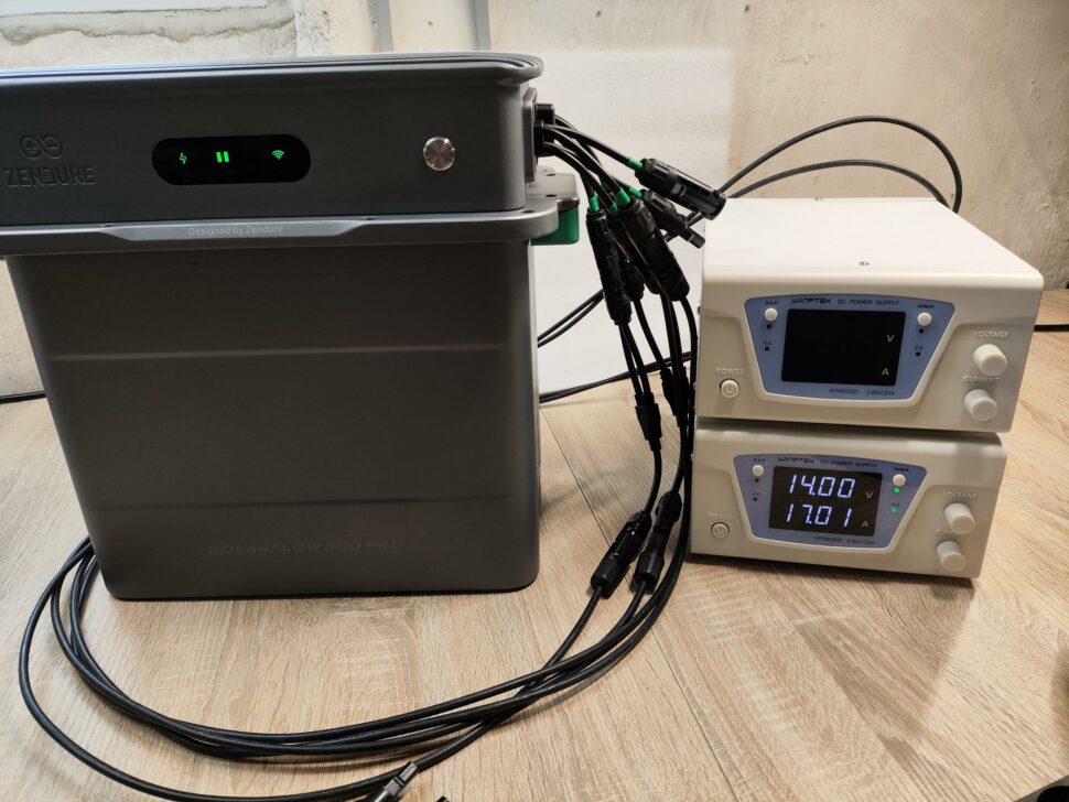 Zendure Solarflow 800 Pro Testbetrieb 1