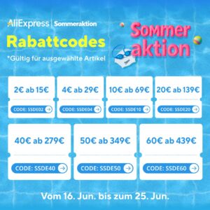 Ali Express Summer Sale 2025 Coupons