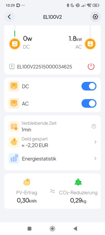 Bluetti Elite 100 V2 App 1
