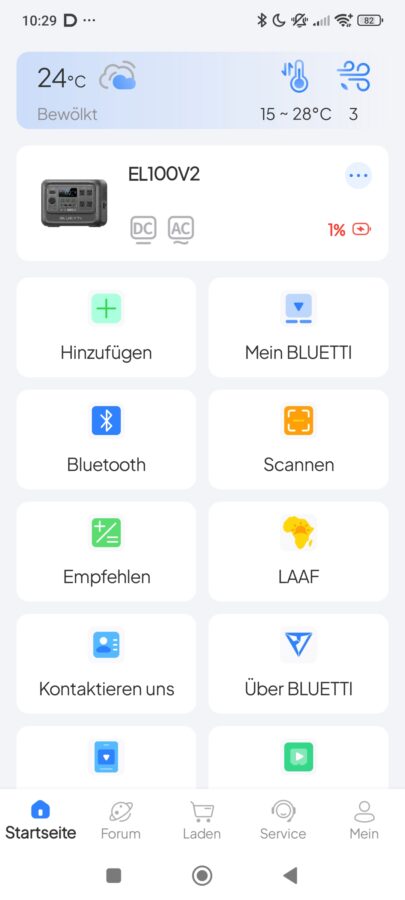 Bluetti Elite 100 V2 App 2